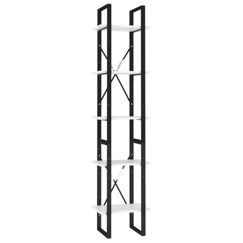 Bibliothèque/buffet Chêne Sonoma 66x30x130 Cm Bois Contreplaqué