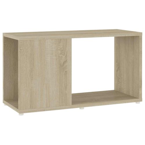 Meuble TV Chêne Sonoma 60x24x32 Cm Bois Contreplaqué