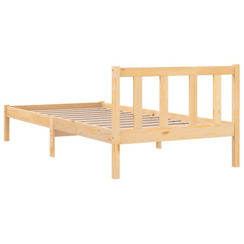 Lit Enfant 90x190 Cm - Bois Massif