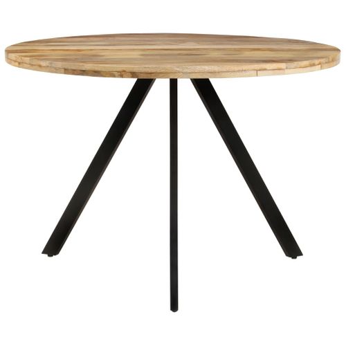 Table à Dîner 110x75 Cm Bois De Manguier Massif