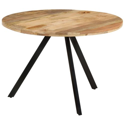 Table à Dîner 110x75 Cm Bois De Manguier Massif