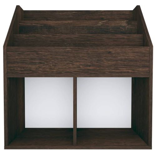 Porte-revue Pour Enfants Chêne Fumé Bois Contreplaqué