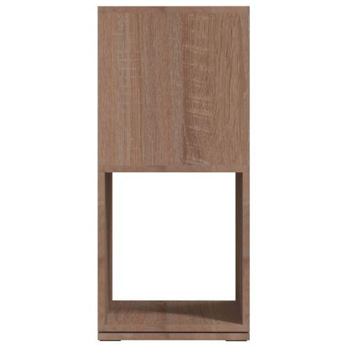Tables De Chevet 2 Pièces Chêne Marron 40x42x45 Cm Bois Contreplaqué