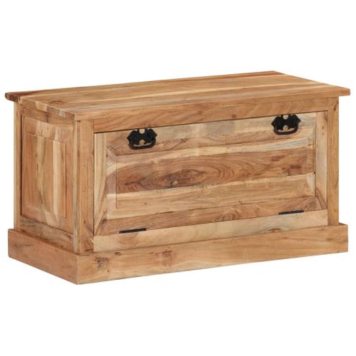 Banc De Rangement De Chaussures 85x40x45cm Bois D'acacia Massif
