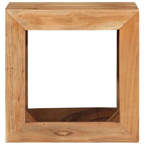 Tabouret 40x30x40 Cm Bois D'acacia Solide