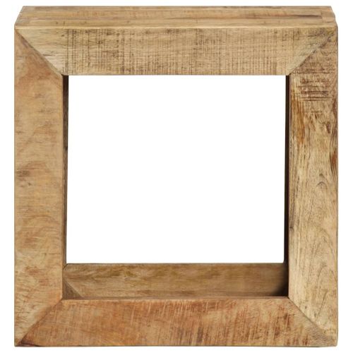 Tabouret 40x30x40 Cm Bois De Manguier Solide