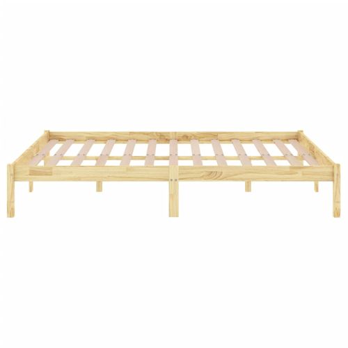 Cadre De Lit Sans Matelas Bois Massif 120x200 Cm