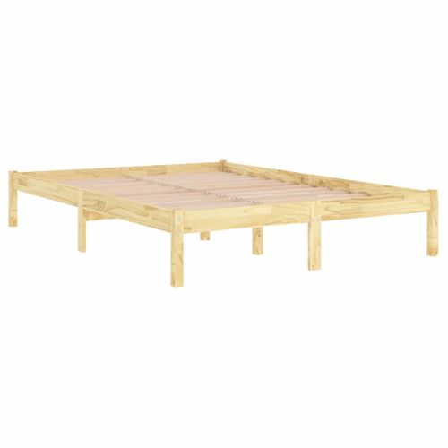 Cadre De Lit Sans Matelas Bois Massif 200x200 Cm