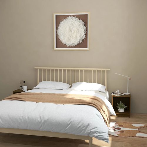 Tables De Chevet 2 Pièces Marron Miel 35,5x33,5x41,5 Cm Pin Massif