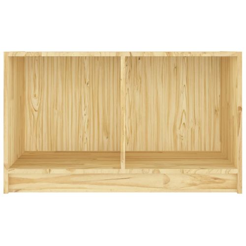 Meuble TV 70x33x42 Cm Bois De Pin Massif
