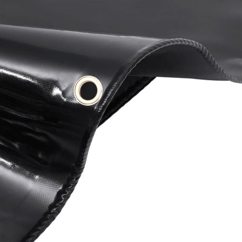 Bâche De Protection 650 G/m² 2x3 M Noir
