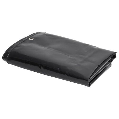 Bâche De Protection 650 G/m² 2x3 M Noir