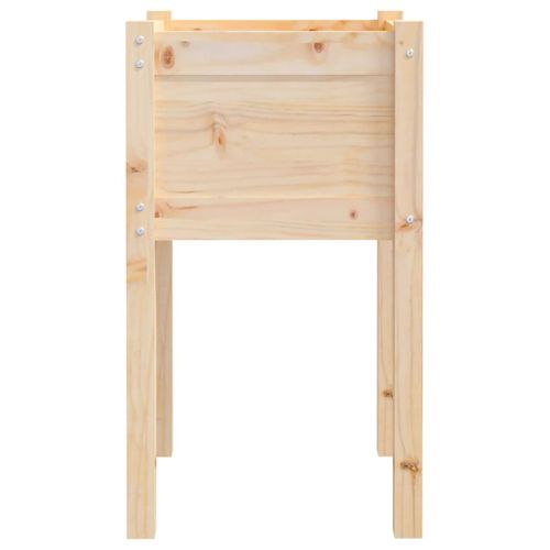 Jardinière D'extérieur 50x50x70 Cm Bois De Pin Massif