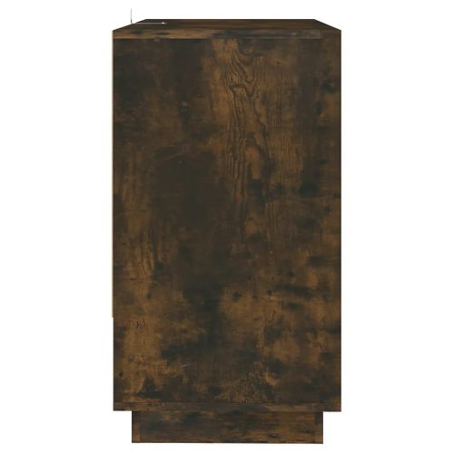 Buffet Chêne Fumé 70x41x75 Cm Bois Contreplaqué