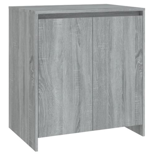 Buffet Sonoma Gris 70x41x75 Cm Bois Contreplaqué