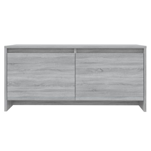 Table Basse Sonoma Gris 90x50x41,5 Cm Bois Contreplaqué