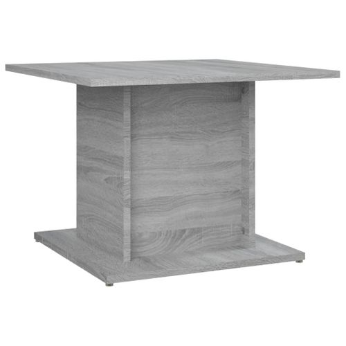 Table Basse Sonoma Gris 55,5x55,5x40 Cm Bois Contreplaqué