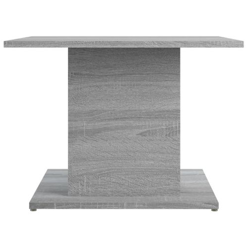 Table Basse Sonoma Gris 55,5x55,5x40 Cm Bois Contreplaqué