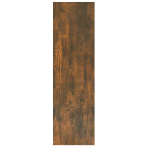 Bibliothèque/séparateur De Pièce Chêne Fumé 100x30x103 Cm