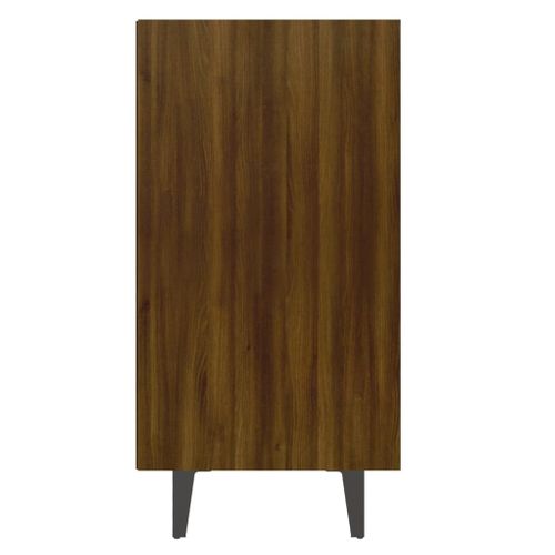 Buffet Chêne Marron 103,5x35x70 Cm Bois Contreplaqué