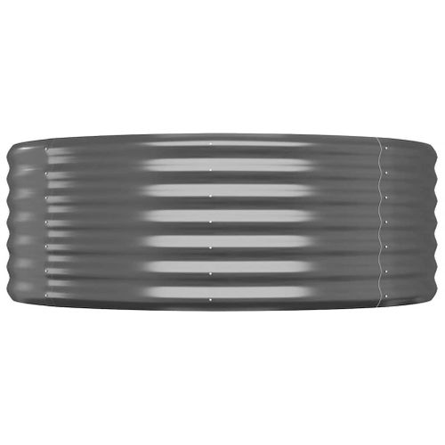 Jardinière De Jardin Acier Galvanisé Anthracite