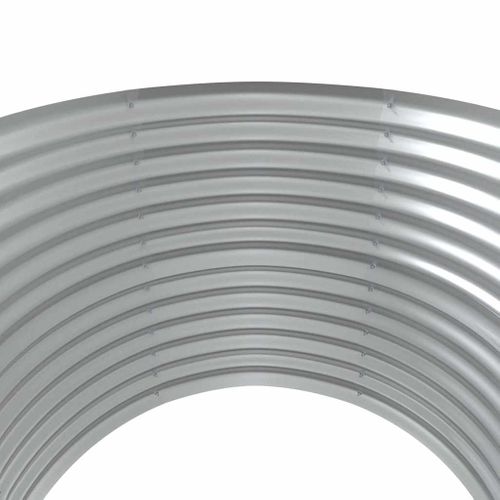 Jardinière De Jardin Acier Galvanisé 100x100x68cm Vert