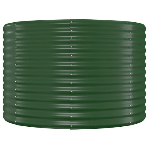 Jardinière De Jardin Acier Galvanisé 175x100x68cm Vert