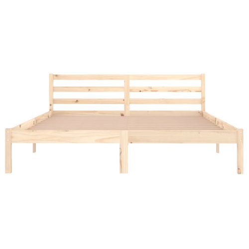 Cadre De Lit Sans Matelas Bois Massif De Pin 160x200 Cm