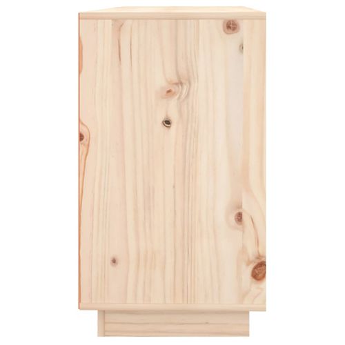 Buffet 111x34x60 Cm Bois Massif De Pin