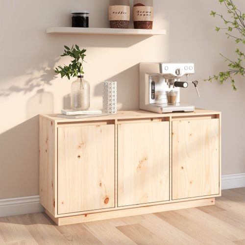 Buffet 111x34x60 Cm Bois Massif De Pin