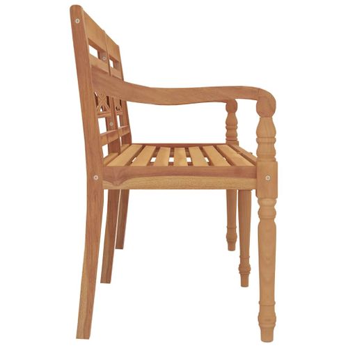 Banc Batavia 150 Cm Bois Massif De Teck