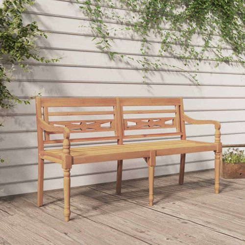 Banc Batavia 150 Cm Bois Massif De Teck