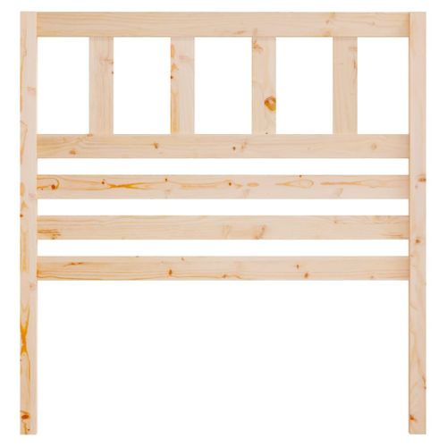 Tête De Lit 81x4x100 Cm Bois Massif De Pin
