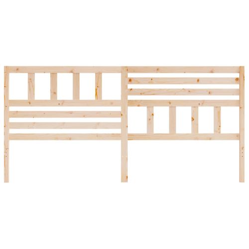Tête De Lit 206x4x100 Cm Bois Massif De Pin
