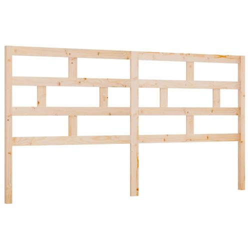 Tête De Lit 186x4x100 Cm Bois Massif De Pin