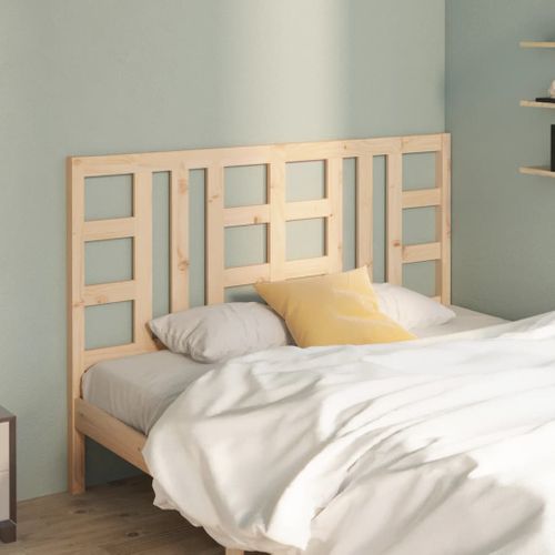 Tête De Lit 141x4x100 Cm Bois Massif De Pin