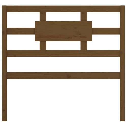 Tête De Lit Marron Miel 95,5x4x100 Cm Bois Massif De Pin