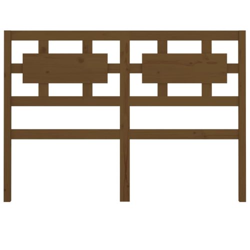 Tête De Lit Marron Miel 205,5x4x100 Cm Bois Massif De Pin