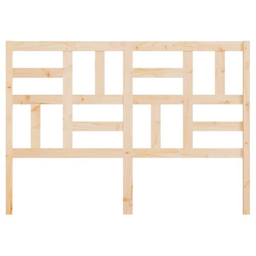 Tête De Lit 146x4x104 Cm Bois Massif De Pin