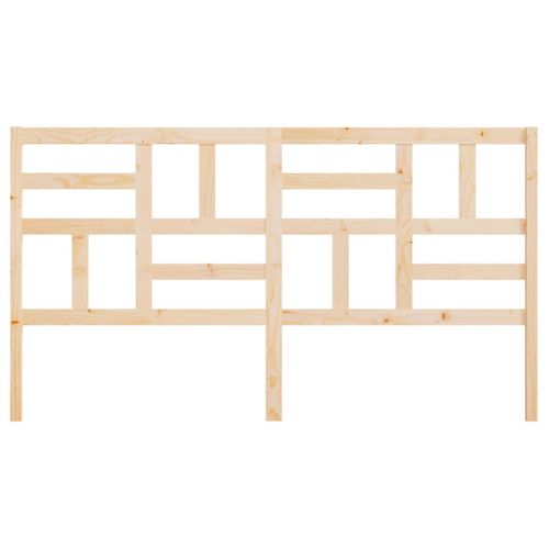 Tête De Lit 206x4x104 Cm Bois Massif De Pin