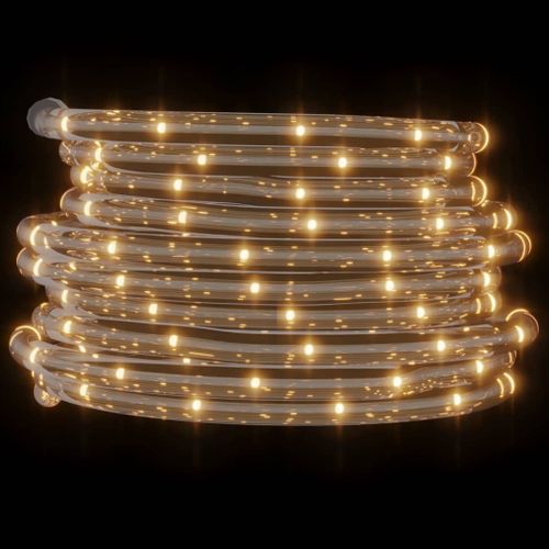 Cordon Lumineux Avec 240 LED Blanc Chaud 10 M Pvc