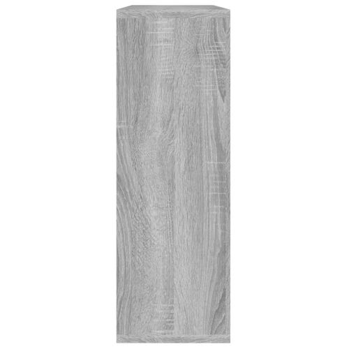 Étagère Murale Sonoma Gris 104x20x58,5 Cm Bois Contreplaqué