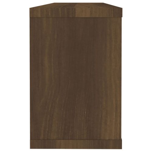 Étagères Murales Cube 6 Pièces Chêne Marron Bois D’ingénierie