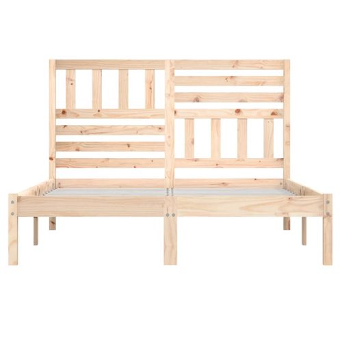 Cadre De Lit Sans Matelas 120x190 Cm Bois De Pin Massif