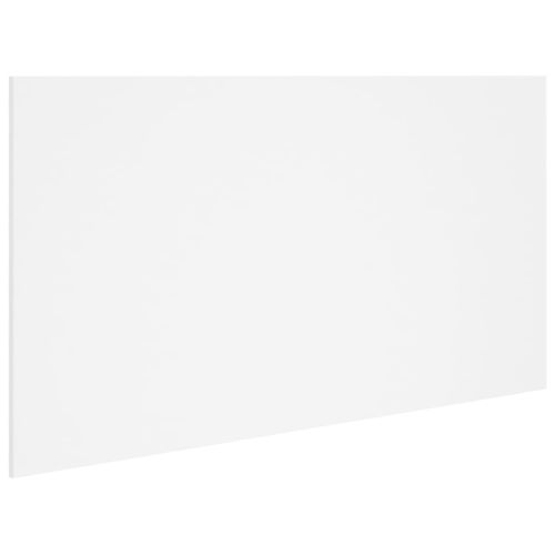 Tête De Lit Blanc 160x1,5x80 Cm Bois Contreplaqué