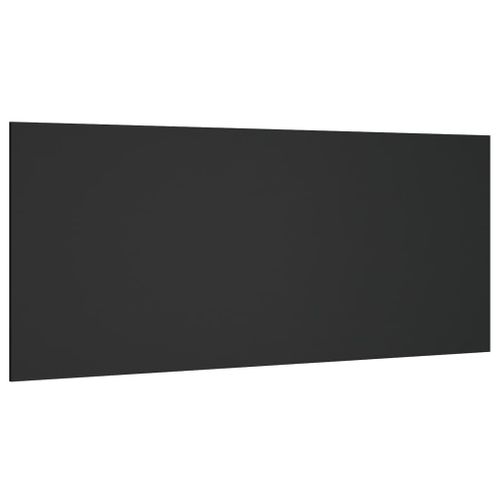 Tête De Lit Noir 200x1,5x80 Cm Bois Contreplaqué