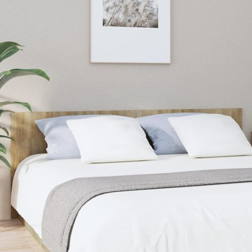 Tête De Lit Chêne Sonoma 200x1,5x80 Cm Bois Contreplaqué