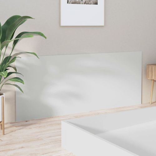 Tête De Lit Blanc Brillant 200x1,5x80 Cm Bois Contreplaqué