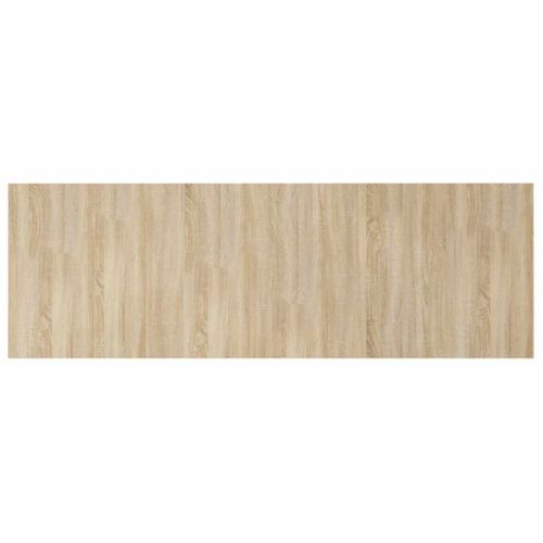 Tête De Lit Murale Chêne Sonoma 240x1,5x80 Cm Bois Contreplaqué