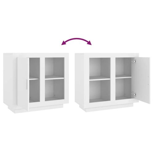 Buffet Blanc 80x40x75 Cm